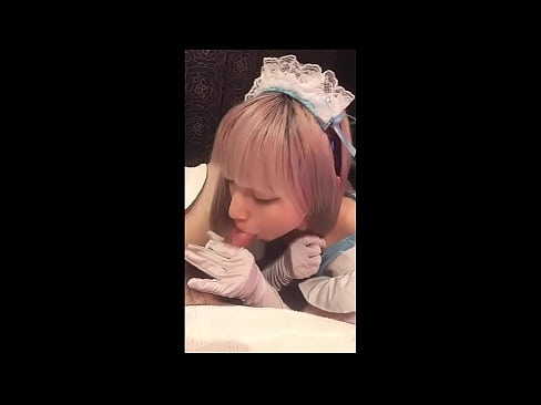 ❤️ Japanese Idol [mayuka], French maid costume, part 1, blowjob and jerk off with lotion ❤ Porn video sa amon ❌️❤